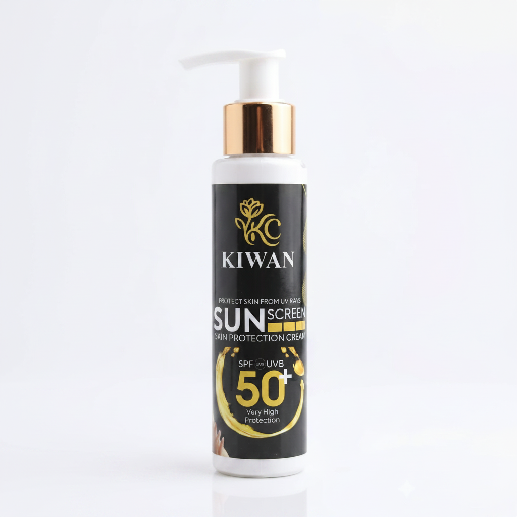 Kiwan Sunscreen SPF 50+ - Square White Background