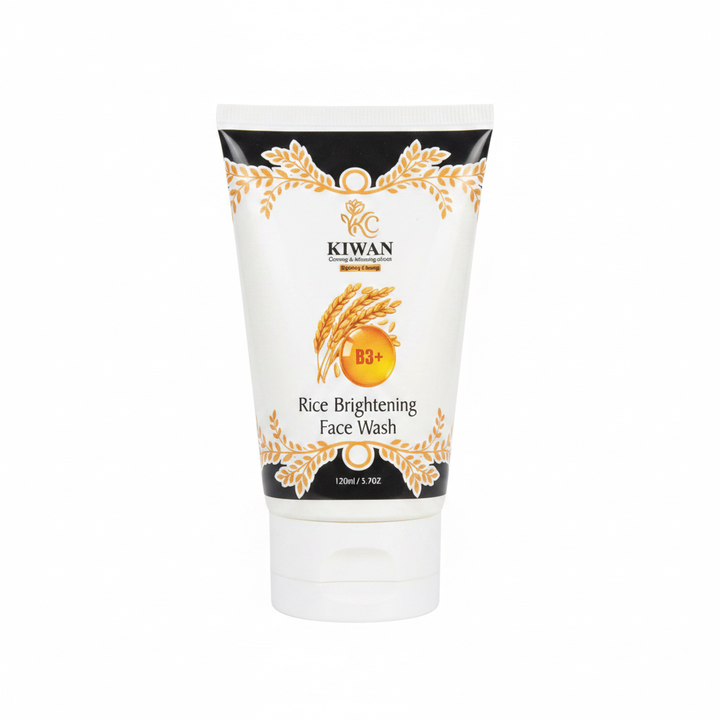 Kiwan Rice Brightening Face Wash - White Background Square